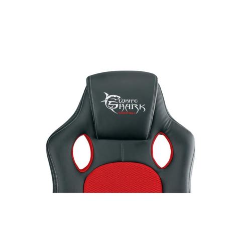 White Shark Gaming Chair Kings Throne Black Red Y