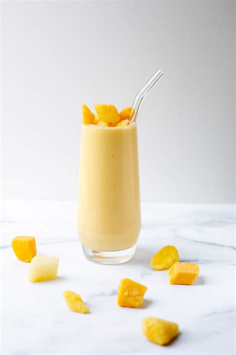 Mango Pineapple Smoothie No Banana Real Food Whole Life