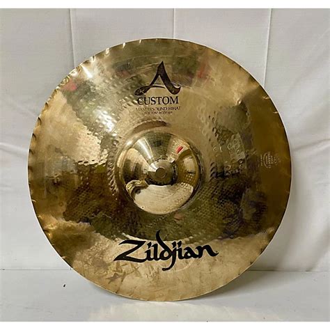 Used Zildjian In A Custom Mastersound Hi Hat Bottom Cymbal