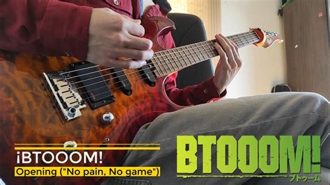 Btooom Opening No Pain No Game Guitar Cover Youtube