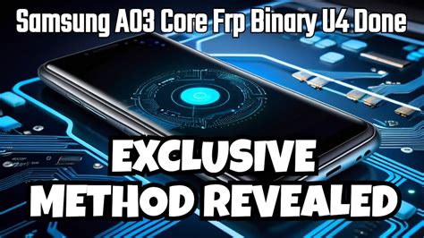 Exclusive Method Samsung A03 Core Frp Unlock Tool Test Point Youtube