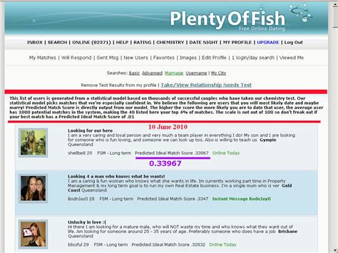"Breaking the online dating sound barrier": PlentyOfFish Marriage ...