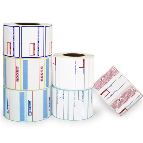 Supermarket Barcode Label Direct Thermal Waterproof 5840 5860mm From China Manufacturer