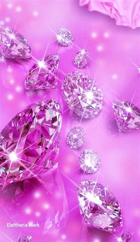 Pin By Eleftheria Merkoulidi On Beautiful Elegant Wallpaper Pink Diamond Wallpaper Diamond