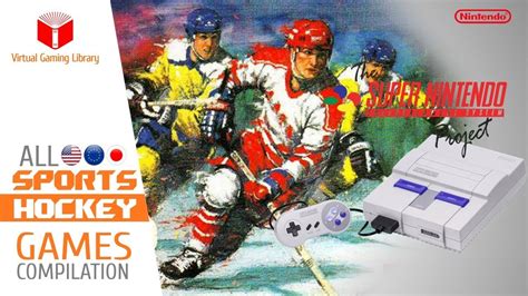 All Snessuper Nintendo Hockey Games Compilation Every Game Useujp