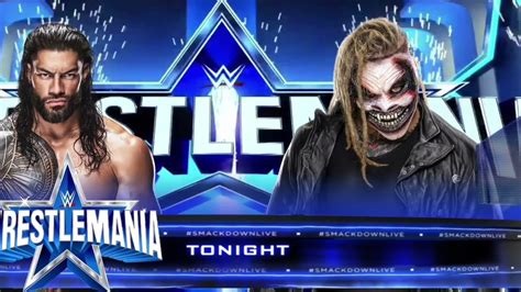 JWE Wrestlemania Official MATCH CARD YouTube