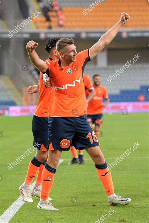 Patryk Szysz Istanbul Basaksehir Celebrates His Editorial Stock Photo