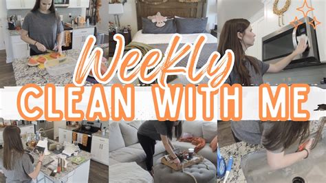 CLEAN WITH ME FALL CLEAN WITH ME WEEKLY RESET SPEED CLEANING