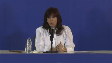 Kirchner Suspeita Que Atentado Teve Financiamento Vinculado Ao Macrismo