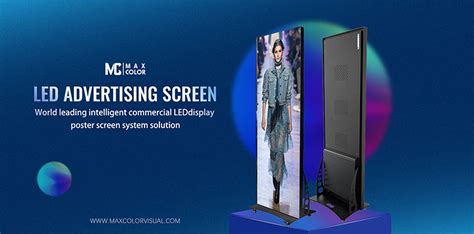 Indoor LED Poster Screen Maxcolorvisual