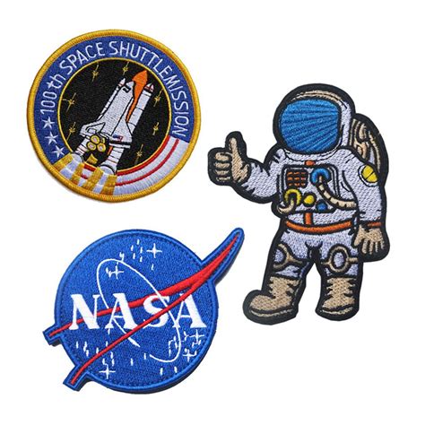 Nasa Iron On Patches