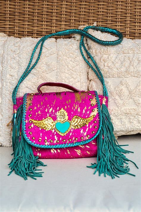 Bolso Boho Ángel Color Rosa 