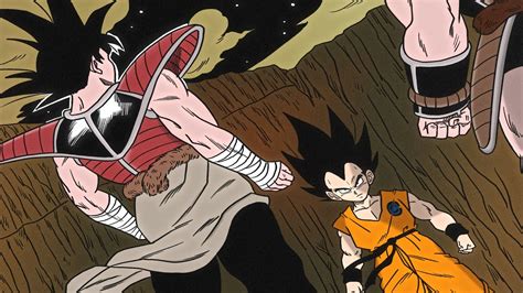 Kakarot S Invasion Begins Vegeta Vs Nappa Super Vegeta Den Redraw