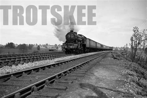 35MM NEGATIVE LNER London North Eastern Steam Loco 2862 Rugby 1946 4