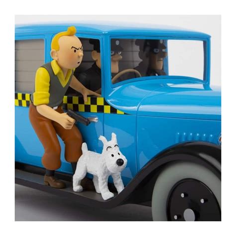 Tintin Statue Chicago Taxi Checker Resin Fariboles 44503 Xfueru