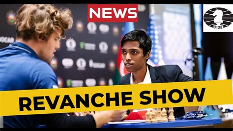 Show Na Revanche De Magnus Carlsen E Prag Youtube