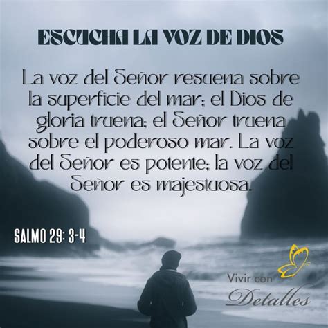 Escucha La Voz De Dios Vivir Con Detalles La Voz Dios Escucha Mi Voz