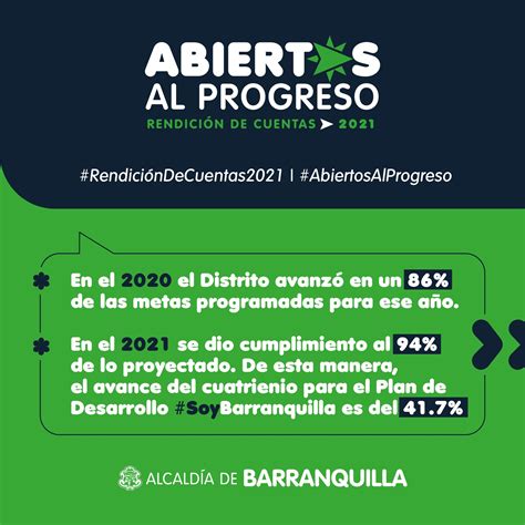 Alcald A De Barranquilla On Twitter Consulta El Informe De Rendici N