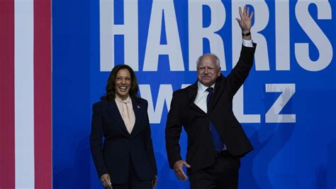 Kamala Harris Holds First Joint Rally With Tim Walz Since Naming Him As