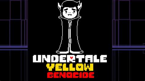 Undertale Yellow Dark Ruins Genocide Playthrough Youtube
