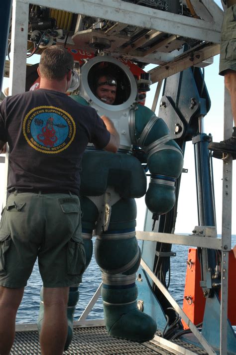 Deepest Dive On Atmospheric Suit By A Us Navy Diver All Things Diving