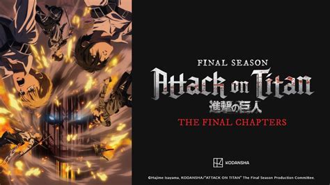 Crunchyroll Drops ‘Attack on Titan Final Season The Final Chapters ...