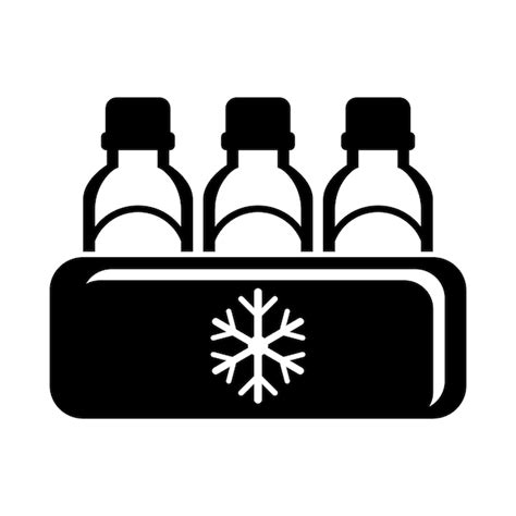 Premium Vector Cold Bottle Drink Logo Icondesign Vector Illustration