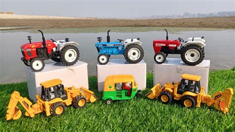 Mini Tractor Unboxing Video Massey Ferguson 241 DI Sonalika Ford