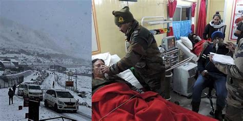 Sikkim: Indian Army rescues tourists at nathu la