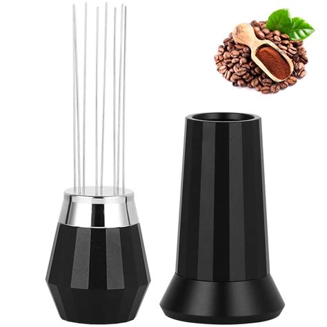 Espresso Coffee Powder Stirrer Metal Needles Coffee Distribution Tool