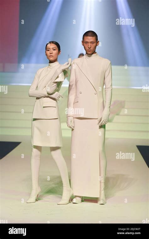 Model Walks On The Runway During The 50th Anniversary Of Jean Paul