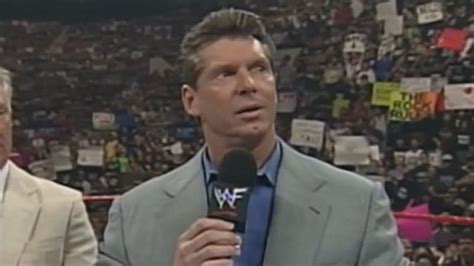 Vince McMahon's words to Mick Foley after Hell in a Cell