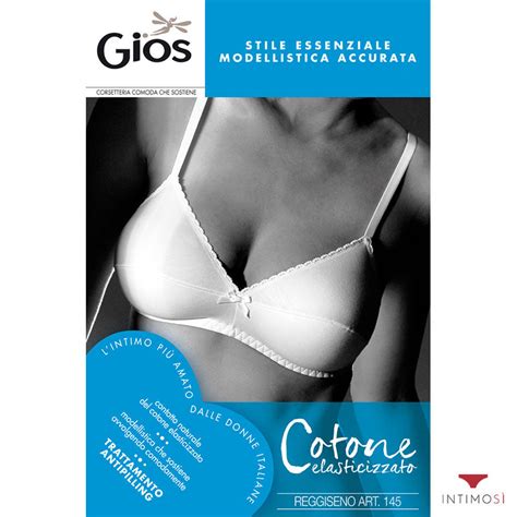 Reggiseno Classico Senza Ferretto Con Taglio Minimale Gios 145