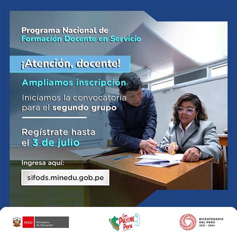 Ministerio de Educación on Twitter Excelente noticia Ampliamos la