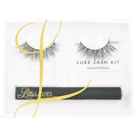 Lilly Lashes Lash Glue Kit Luxe Mascara Cosmetics TheBalm