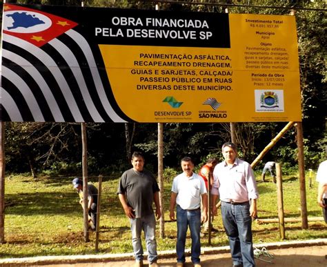 Mais Obras S O Previstas Em Apia Atrav S Do Programa Desenvolve Sp