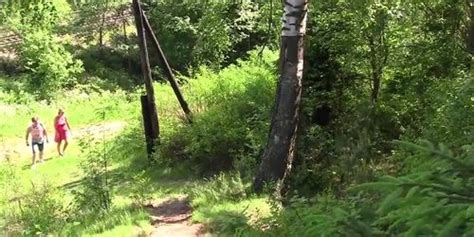 Having Sex With A Hot Stranger In The Woods Tnaflix