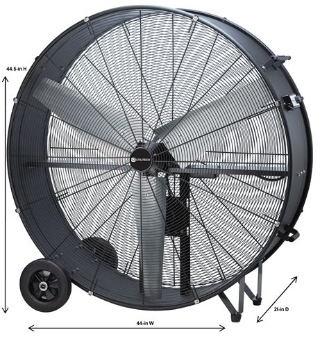 Heavy Duty Speed Belt Drive Drum Fan Off