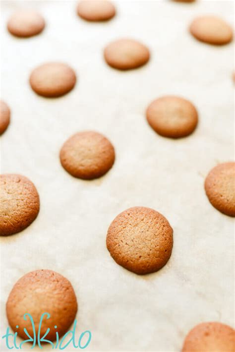 Pumpkin Spice Homemade Vanilla Wafers Cookie Recipe | Tikkido.com