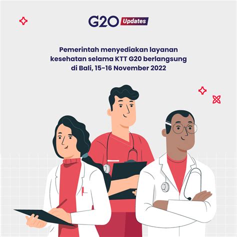 Fasilitas Layanan Kesehatan Pada KTT G20 Indonesia Baik