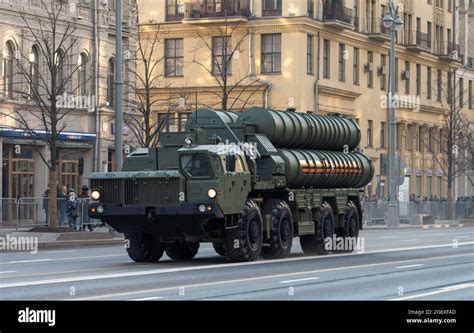 April 30 2021 Moscow Russia Russian S 400 Triumph Anti Aircraft