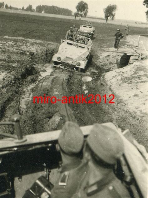 Foto Wehrmacht Sdkfz Panzerspaehwagen Vormarsch Postimages