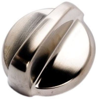 Surface Burner Knob Stainless Steel Finish Compatible With Ge Kenmore