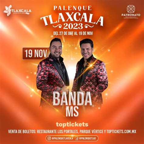 Boletos Banda Ms Palenque Tlaxcala Feria Tlaxcala