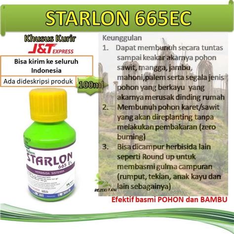 Jual Herbisida Starlon 665EC Shopee Indonesia