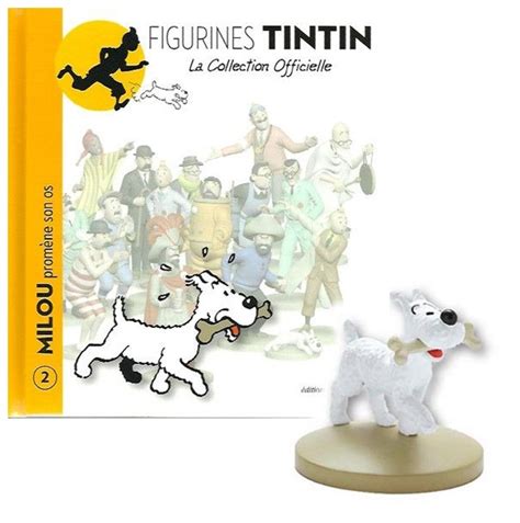 Tintin Figurine De Milou Prom Ne Son Os Livret Passeport Cm