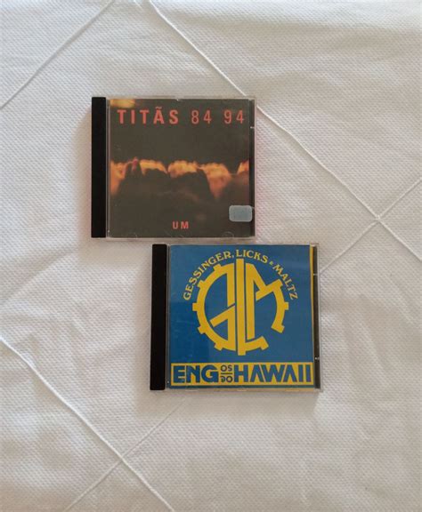 Dupla De Cds Tit S E Engenheiros Do Hawaii Item De M Sica Usado