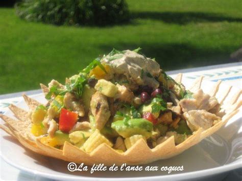 La Fille De L Anse Aux Coques Salade Mexicaine Ensoleill E