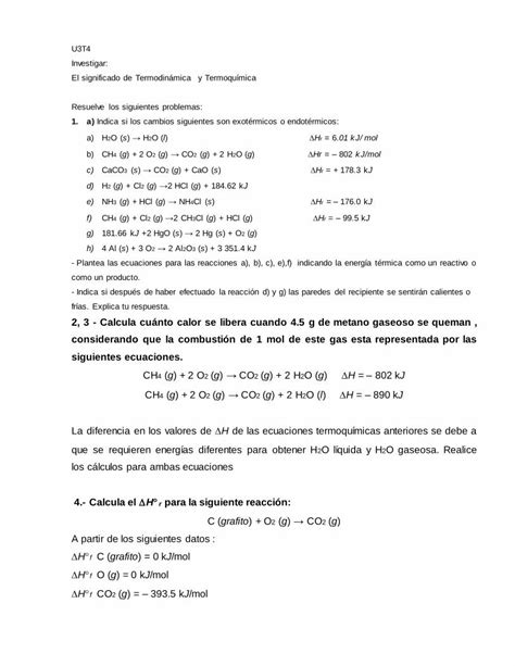 Pdf Ejercicios De Termodinámica Y Termoquímica Dokumen Tips