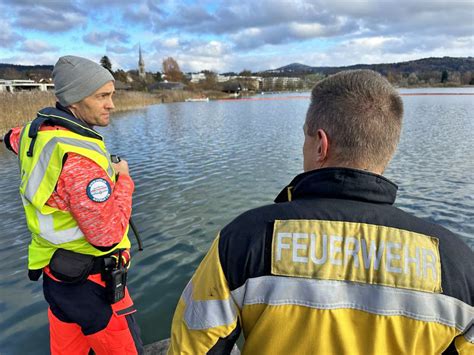 Oel Auf Gew Sser Feuerwehr Uster